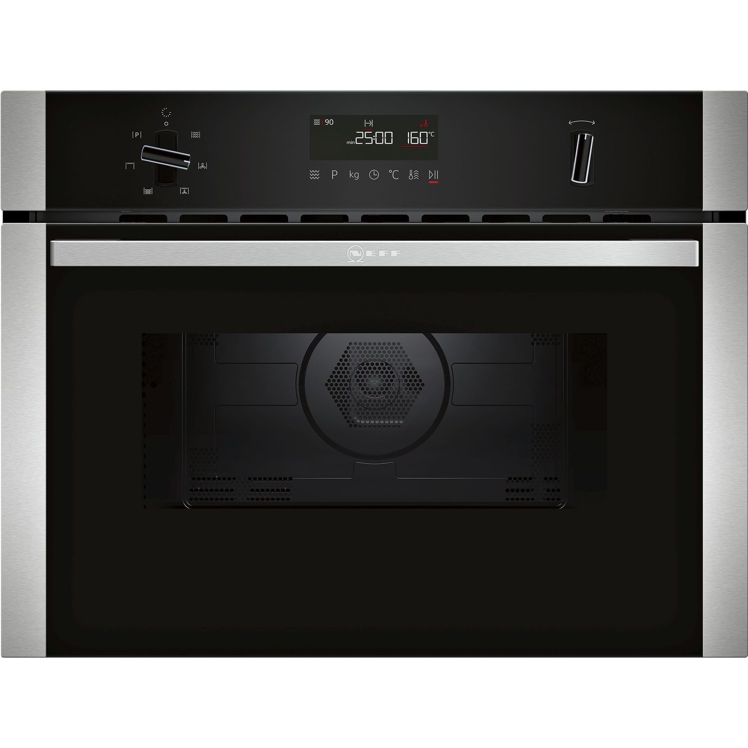 Neff C1AMG84N0B N50 Built-In Combination Microwave Oven - Stainless Steel