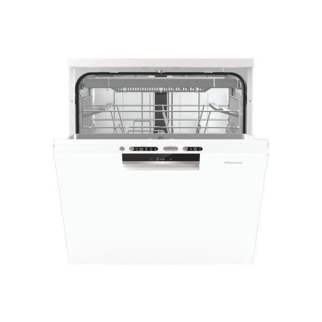 Refurbished Hisense HS661C60WUK 16 Place Freestanding Dishwasher White