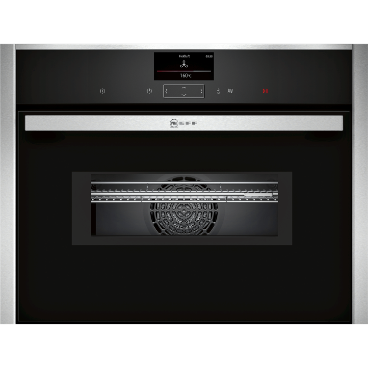 GRADE A2 - NEFF C17MS32H0B N90 Compact Height Combination Microwave Oven With Touch Controls & Catalytic Cleaning