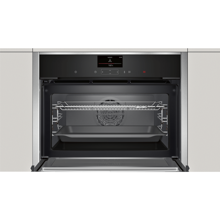 GRADE A2 - NEFF C17MS32H0B N90 Compact Height Combination Microwave Oven With Touch Controls & Catalytic Cleaning