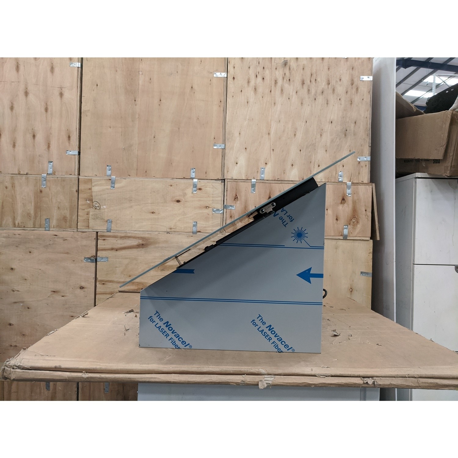 Refurbished Smeg KV28S 80cm Angled Chimney Cooker Hood Silver 78306955