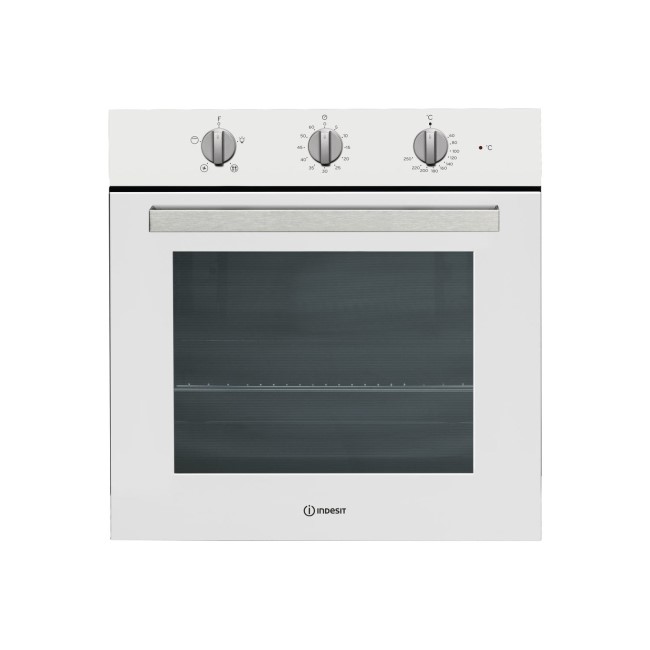 Indesit IFW6330WH Builtin Electric Single Oven White Appliances Direct