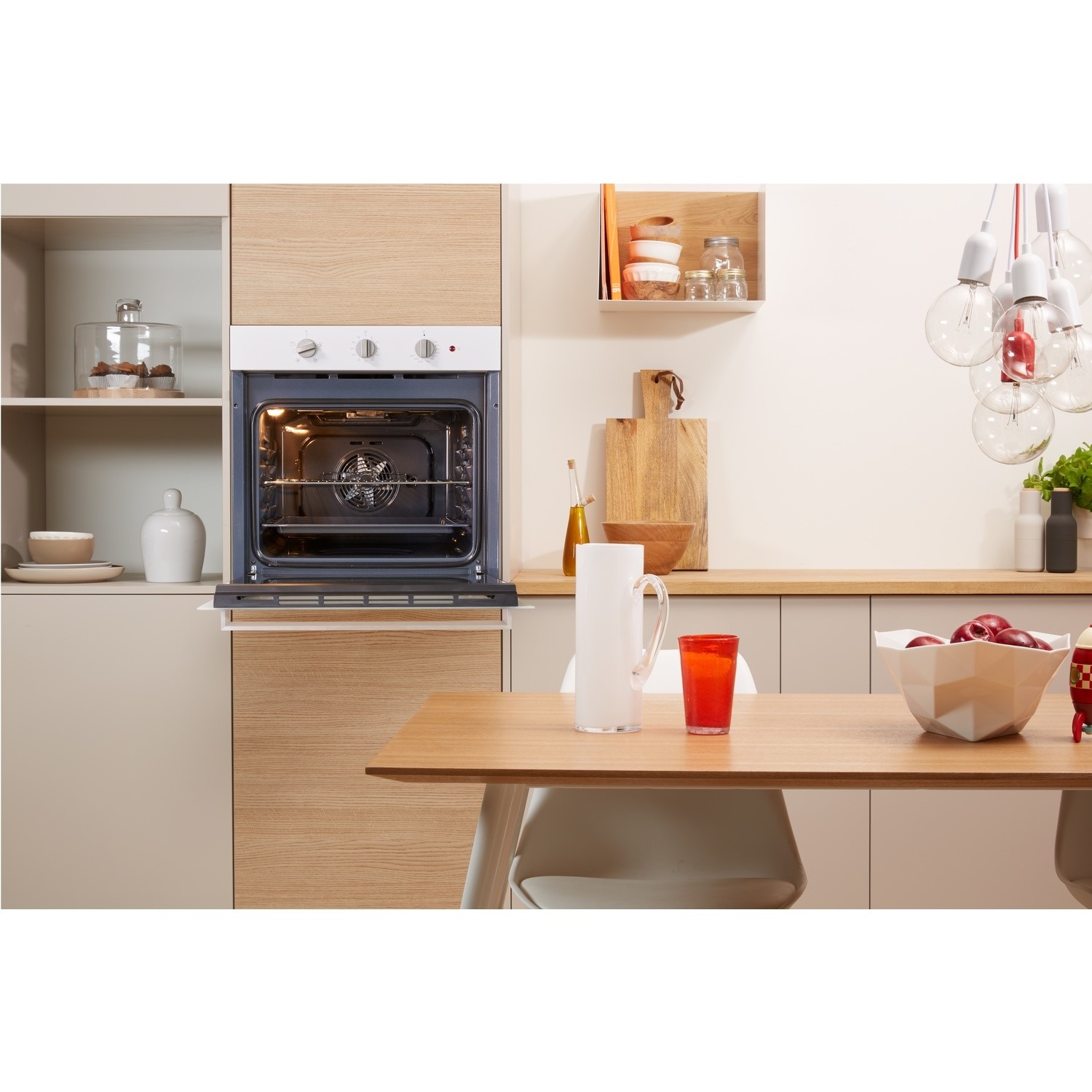 Indesit Electric Single Oven White IFW6330WH Appliances Direct