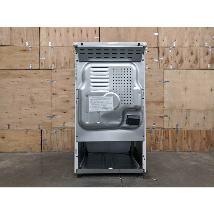 Refurbished Indesit IS5V4KHW 50cm Electric Cooker with Ceramic Hob White