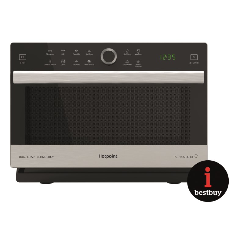 GRADE A2 - Hotpoint MWH338SX Supreme Chef 33L Combination Microwave Oven - Stainless Steel