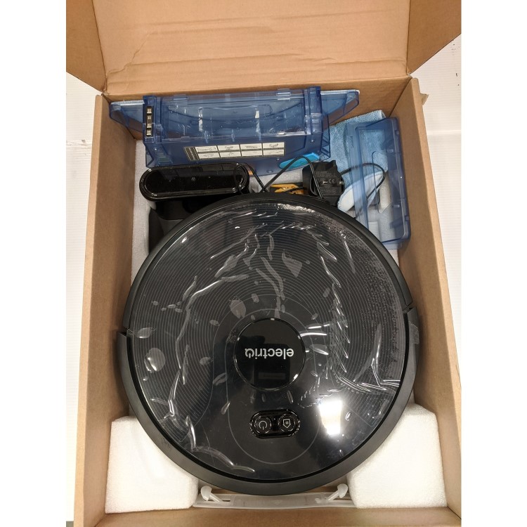 Refurbished electriQ HELGA Robot Vacuum Cleaner - 4000Pa Suction - LDS Laser navigation and HEPA Filter