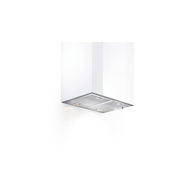 Bosch DHL555BLGB Series 4 53cm Canopy Cooker Hood - Silver