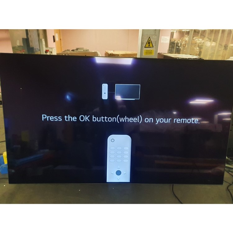 Refurbished LG 55" 4K Ultra HD with HDR10 OLED Freeview Play Smart TV
