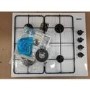 Refurbished Zanussi Series 20 ZGNN640W 60cm 4 Burner Gas Hob White