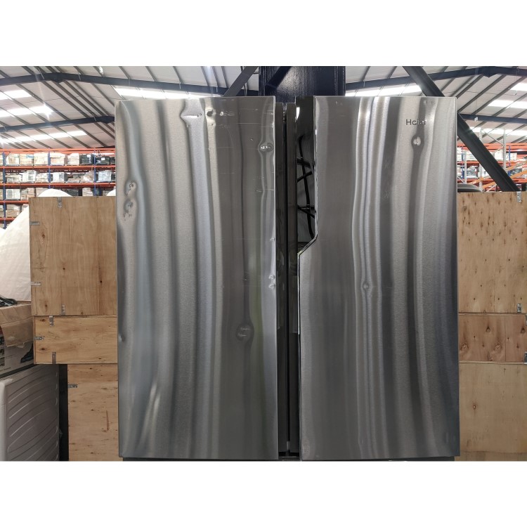 Refurbished Haier HB26FSSAAA Series 7 Freestanding 750 Litre 70/30 Frost Free Fridge Freezerr Stainless Steel