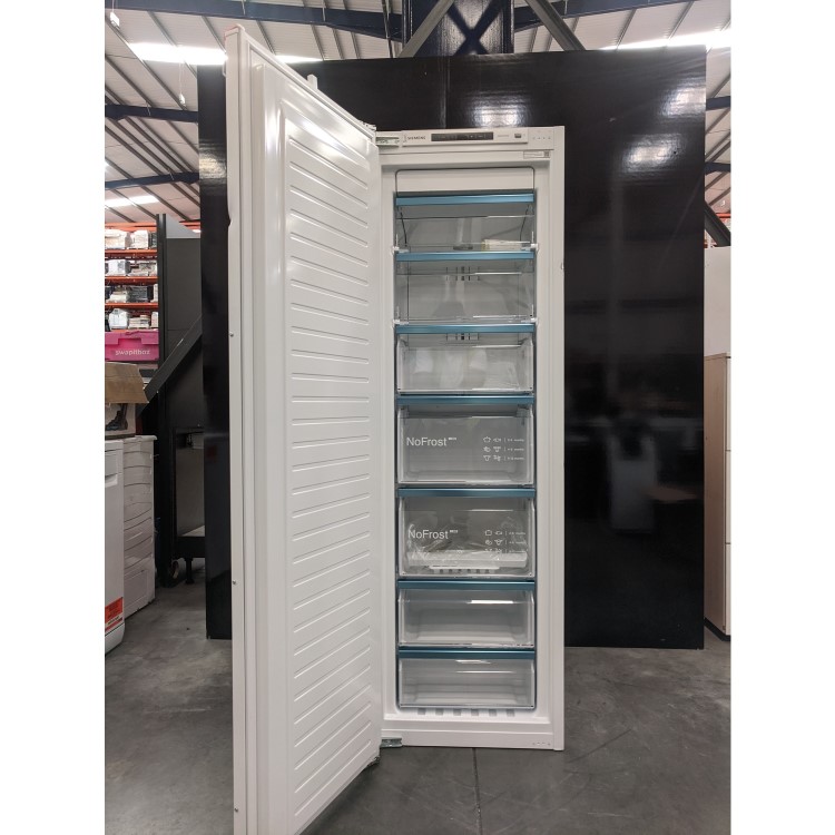 Refurbished Siemens GI81NAEF0G Integrated 211 Litre Frost Free In Column Freezer