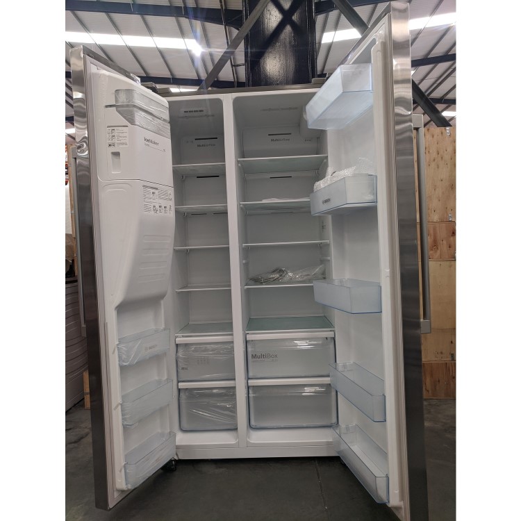 Refurbished Bosch KAD93VIFPG Freestanding 533 Litre 70/30 Frost Free Fridge Freezer Stainless Stee