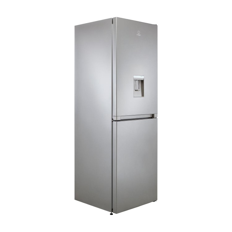 Indesit 322 Litre 50/50 Freestanding Fridge Freezer- Silver 