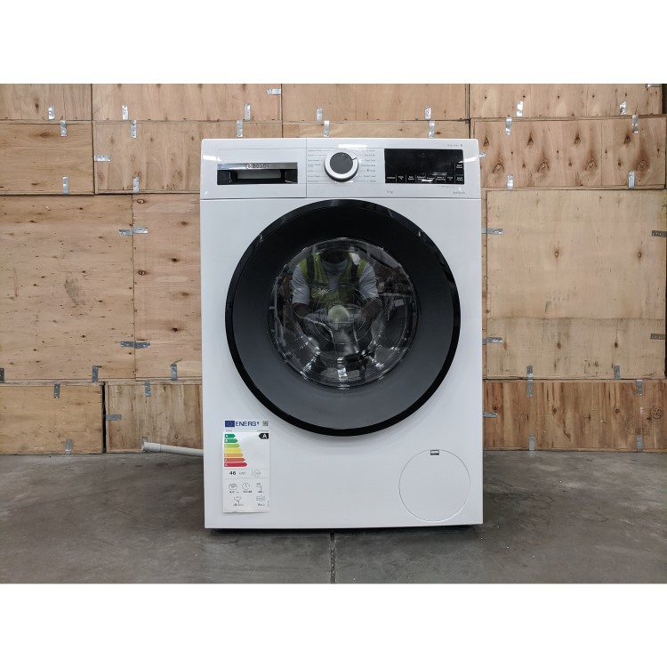 Refurbished Bosch Serie 6 WGG24409GB Freestanding 9KG 1400 Spin Washing Machine White