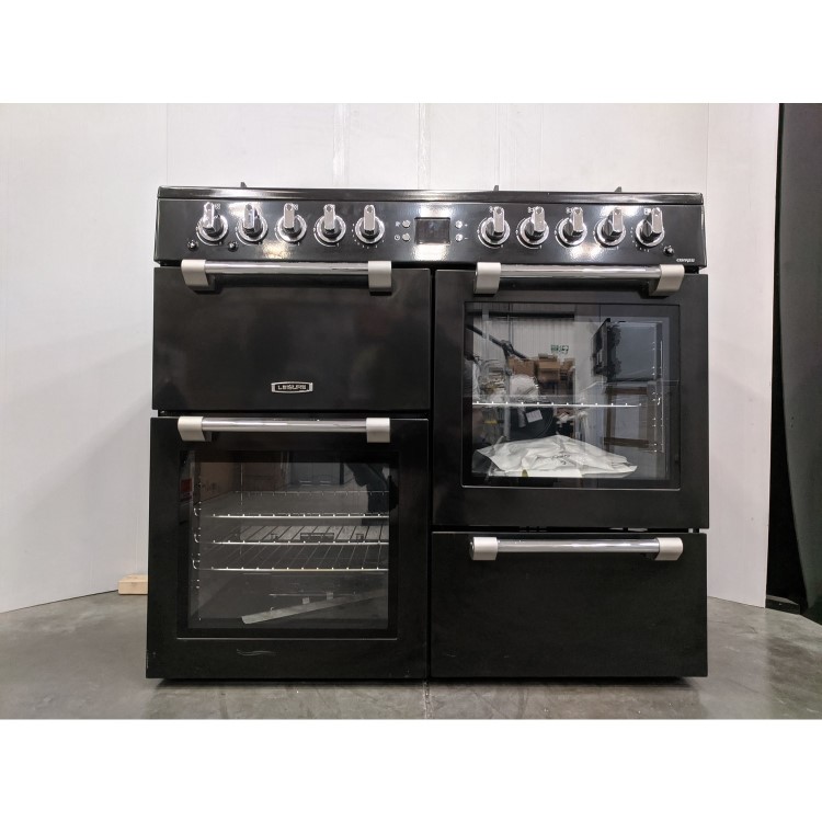 Refurbished Leisure Cookmaster CK100G232K 100cm 7 Burner Gas Range Cooker