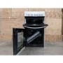 Refurbished Indesit ID5G00KMWL 50cm Double Cavity Gas Cooker with Lid White