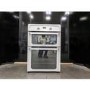 Refurbished Hotpoint Ultima HUI612P 60cm Double Oven Electric Cooker with Induction Hob White
