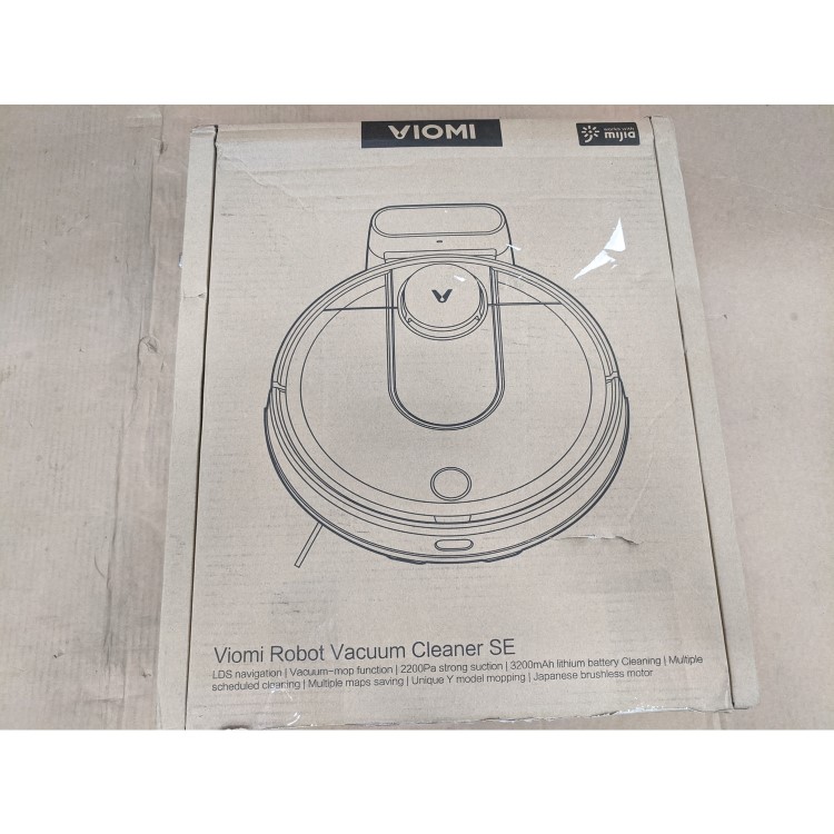 Refurbished Xiaomi VIOMI SE 2200 Pa Smart Robot Vacuum for pets - LDS Laser Navigation and Mop 3200 Mah Battery