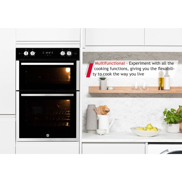 Hoover Electric Built-In Double Oven - Black