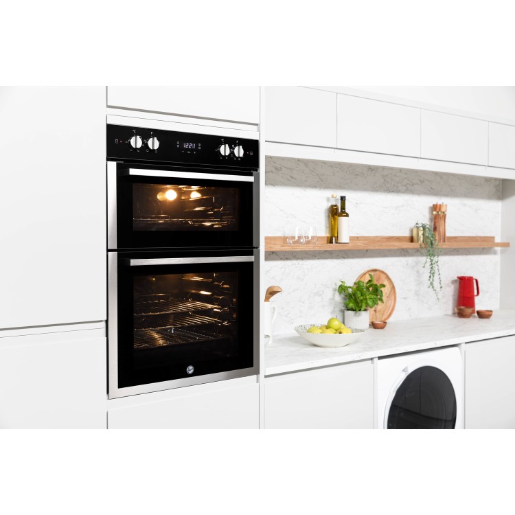 Hoover Electric Built-In Double Oven - Black