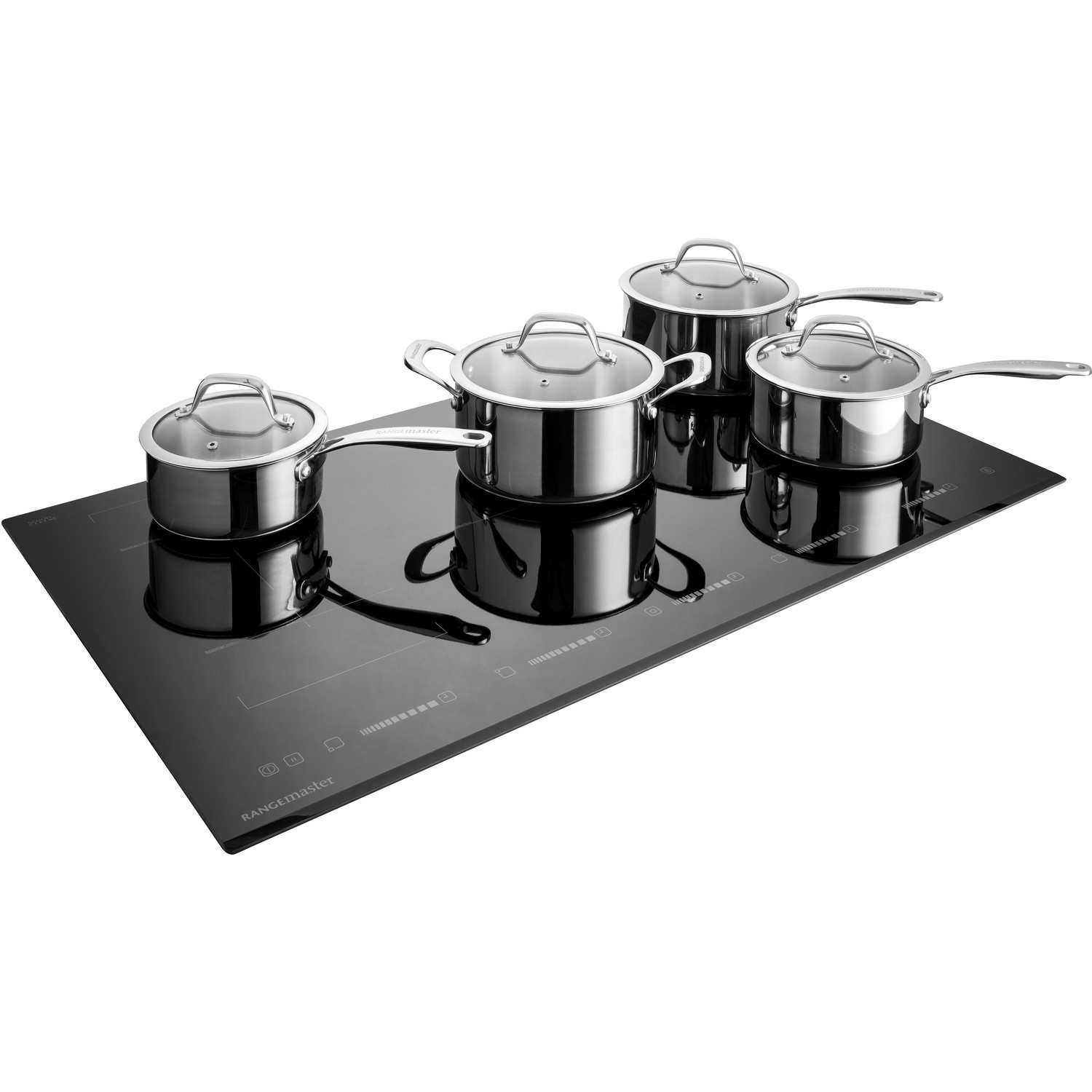 Rangemaster RMB90HPEIBLGL Eclipse 90cm 5 Zone Induction Hob