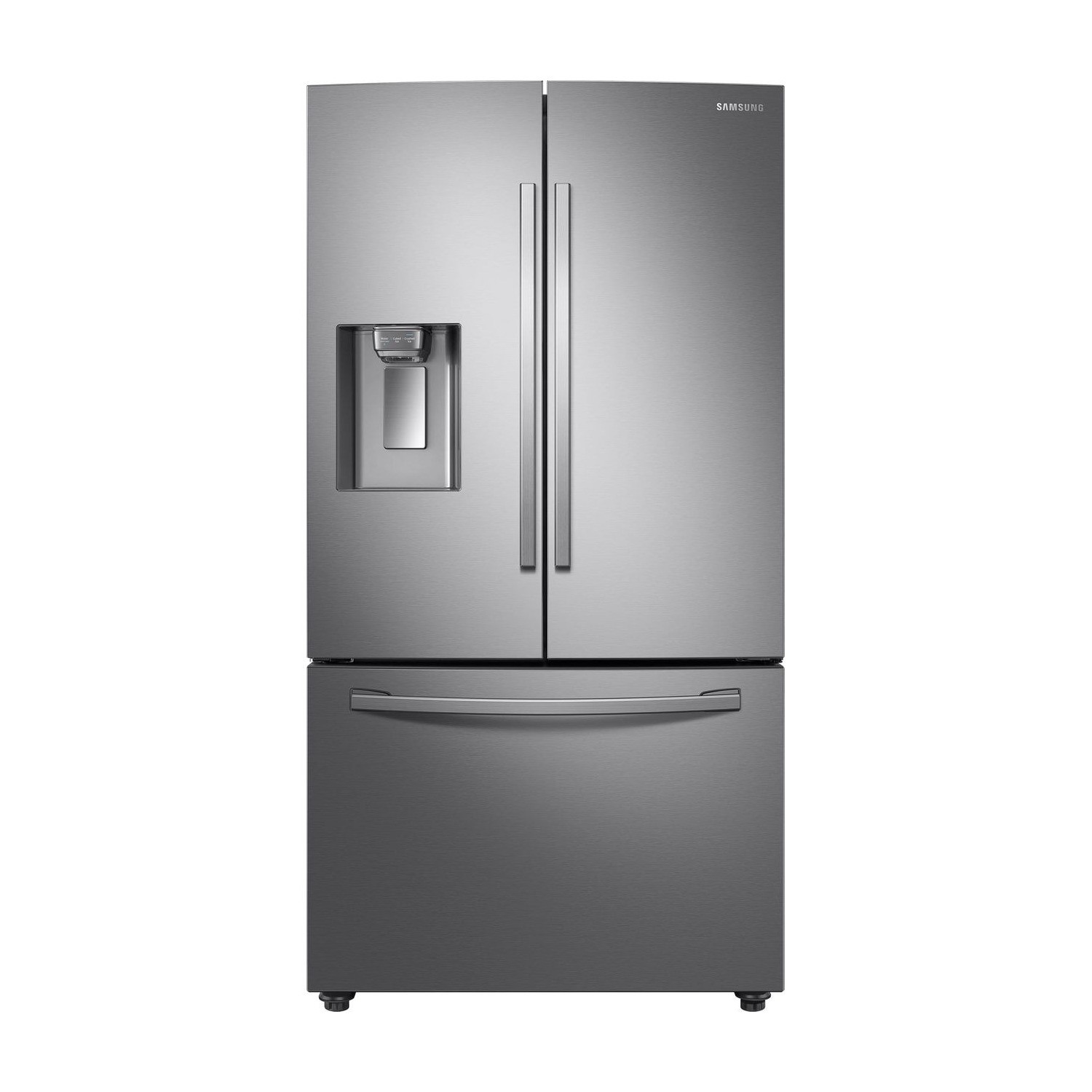 Samsung 539 Litre French Style American Fridge Freezer - Silver RF23R62E3SR  | Appliances Direct