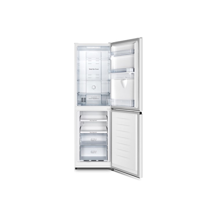 Fridgemaster 251 Litre 50/50 Freestanding Fridge Freezer - Silver
