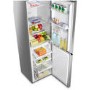 Fridgemaster 251 Litre 50/50 Freestanding Fridge Freezer - Silver