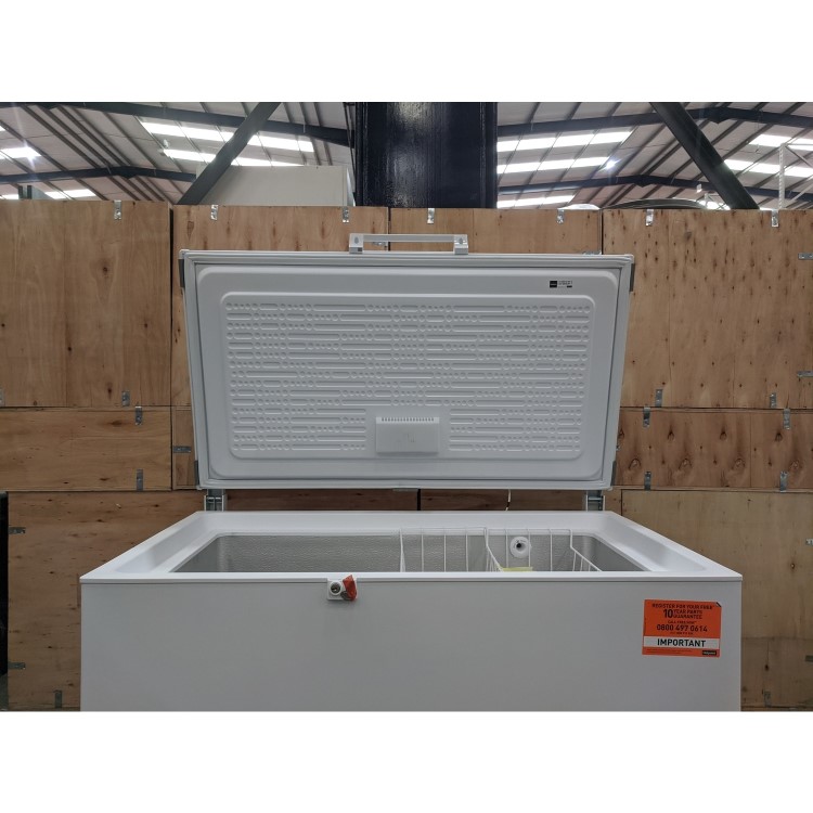 Refurbished Hotpoint CS1A300HFA1 311 Litre Chest Freezer White