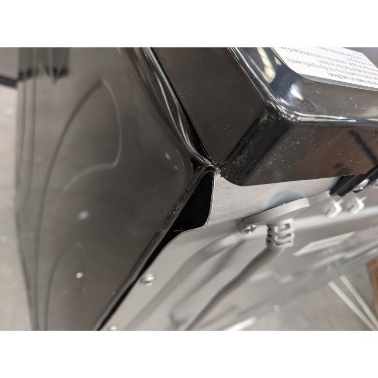 Refurbished electriQ Eiqtd7black Freestanding Vented 7KG Tumble Dryer Black