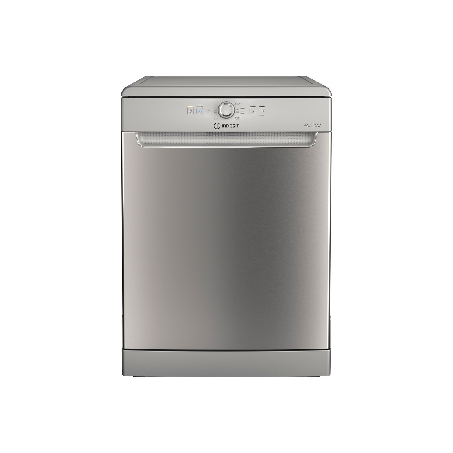Refurbished Indesit Freestanding Dishwasher Stainless Steel 78046625