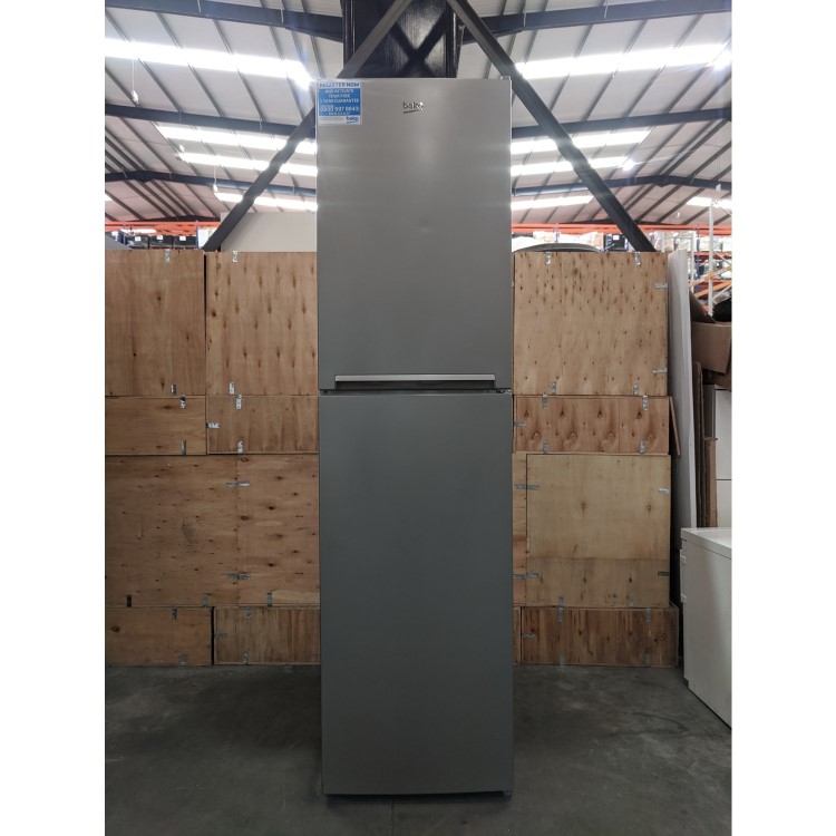 Refurbished Beko CFG1501S Freestanding 268 Litre 60/40 Fridge Freezer Silver