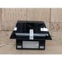 Refurbished Bosch Serie 4 DWK67CM60B 60cm Touch Control Angled Chimney Cooker Hood Black