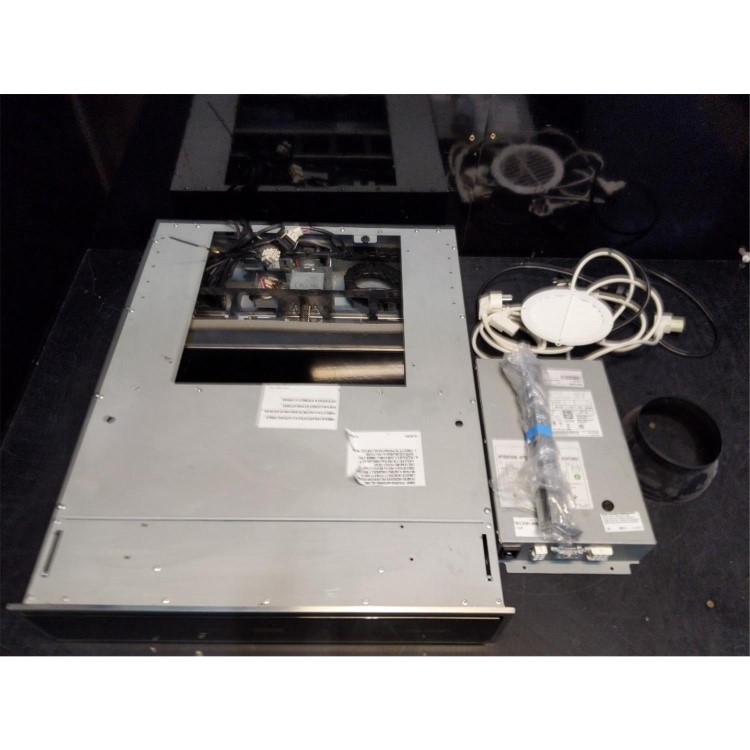 Refurbished Smeg KDD60VXE-2 60cm Downdraft Extractor Black Glass