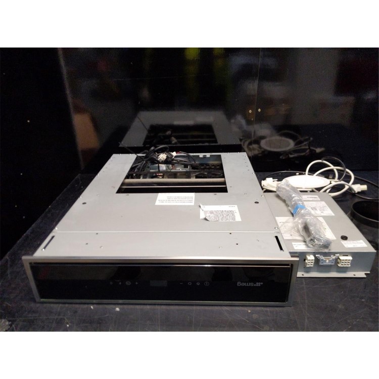 Refurbished Smeg KDD60VXE-2 60cm Downdraft Extractor Black Glass