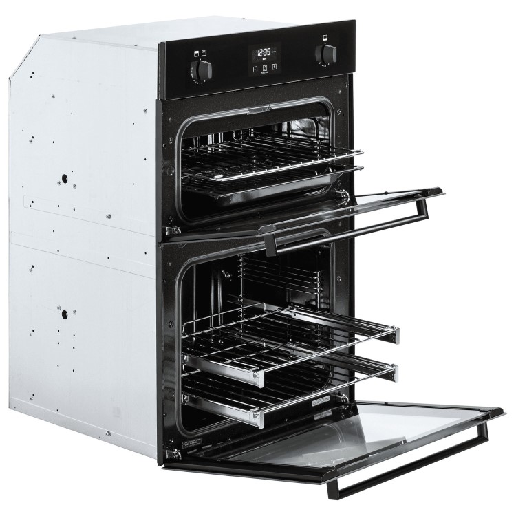 Stoves Built-In Gas Double Oven - Black