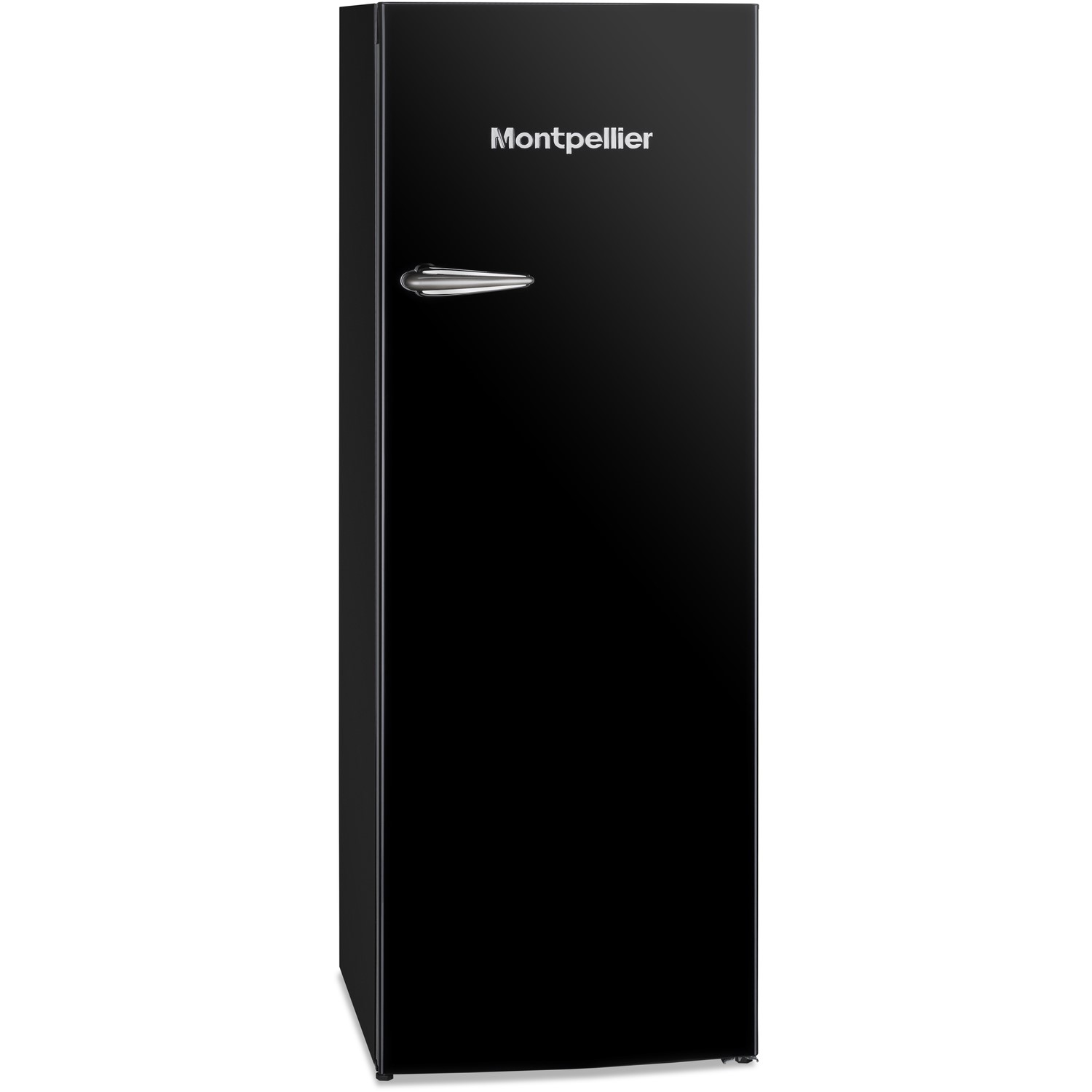 Montpellier 280 Litre Freestanding Tall Fridge Black MAB341K