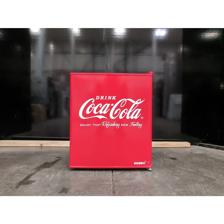 Refurbished Husky EL196 Freestanding 48 Litre Mini Fridge Coca Cola 