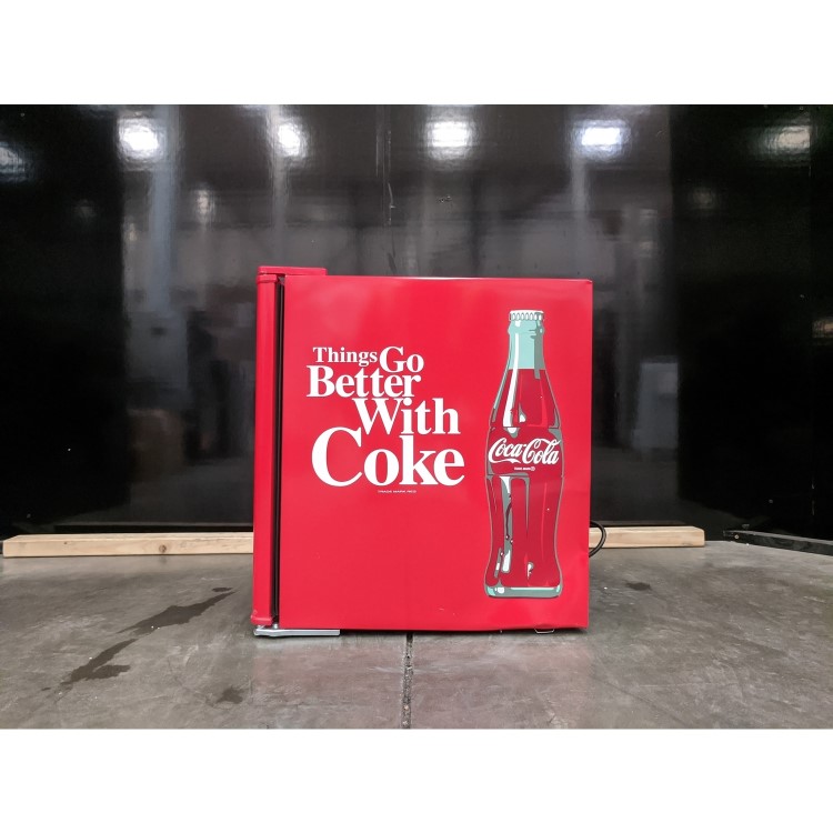 Refurbished Husky EL196 Freestanding 48 Litre Mini Fridge Coca Cola 