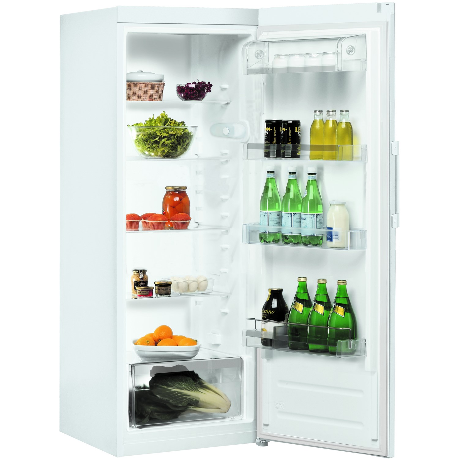 Indesit 342 Litre Tall Freestanding Larder Fridge White SI61W1 Appliances Direct