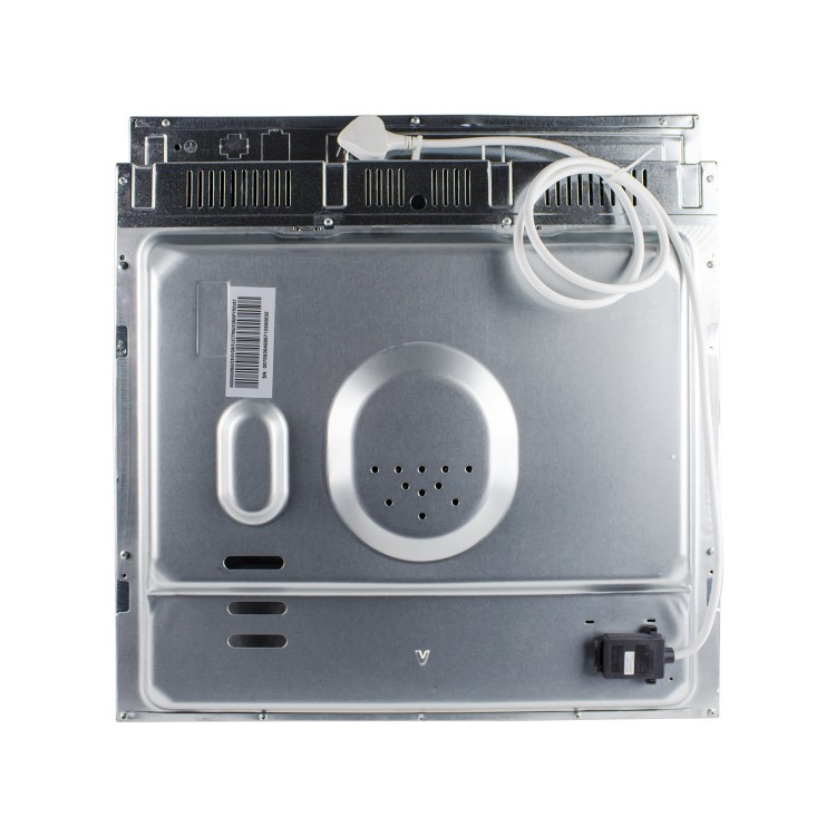 Refurbished electriQ EQBIOPYROVSTEEL 60cm Single Built In Electric Oven Stainless Steel