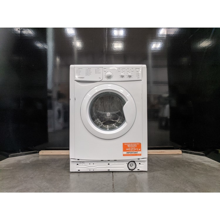 Refurbished Indesit Ecotime IWC81283WUKN Freestanding 8KG 1200 Spin Washing Machine White
