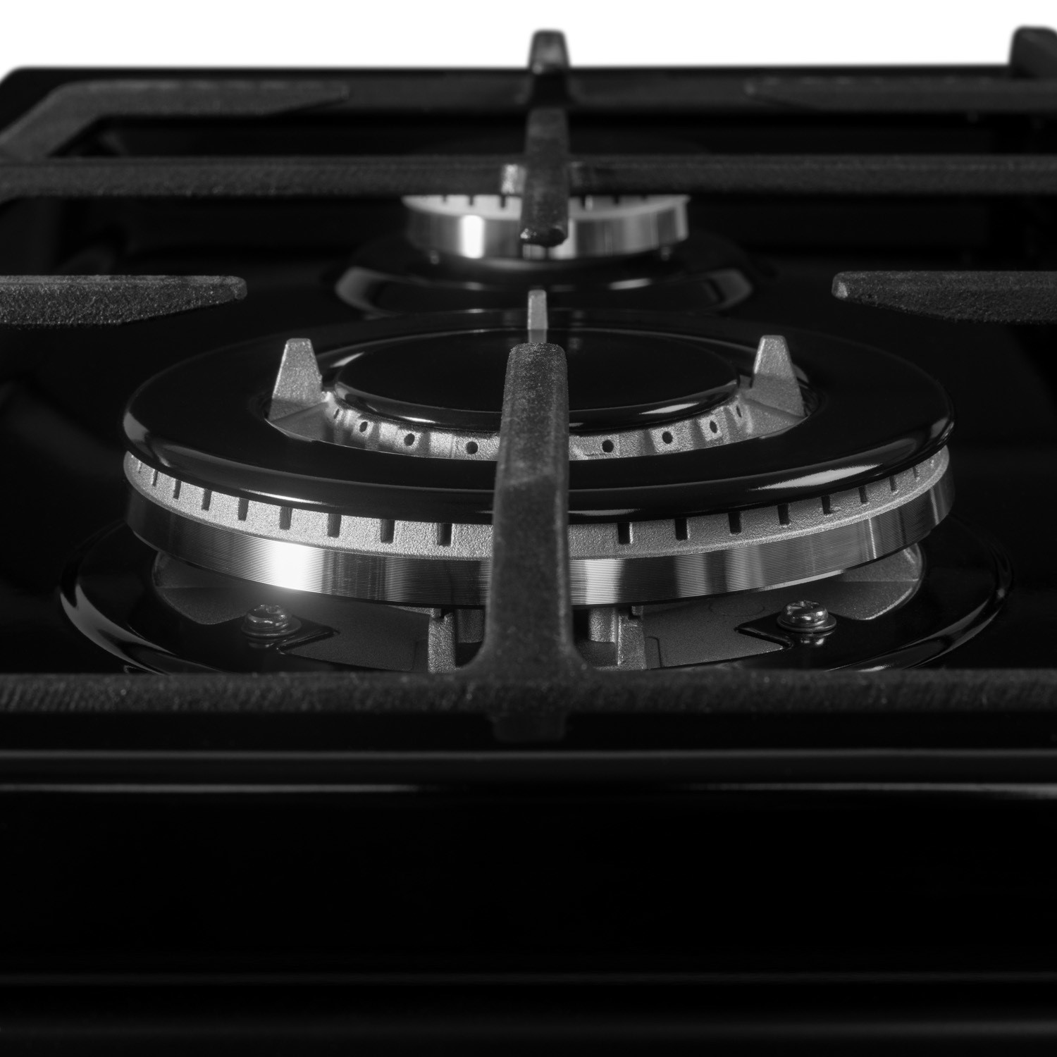 electriQ 60cm Dual Fuel Mini Range Cooker Black EQ60RANGEBLK