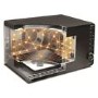 GRADE A2 - Hotpoint MWH2621MB Ultimate Collection 25L Flatbed Digital Microwave Oven - Black