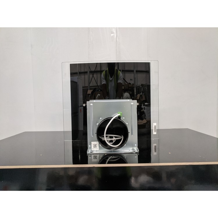 Refurbished Neff N50 D64AFM1N0B 60cm Curved Glass Touch Control Chimney Cooker Hood Stainless Steel