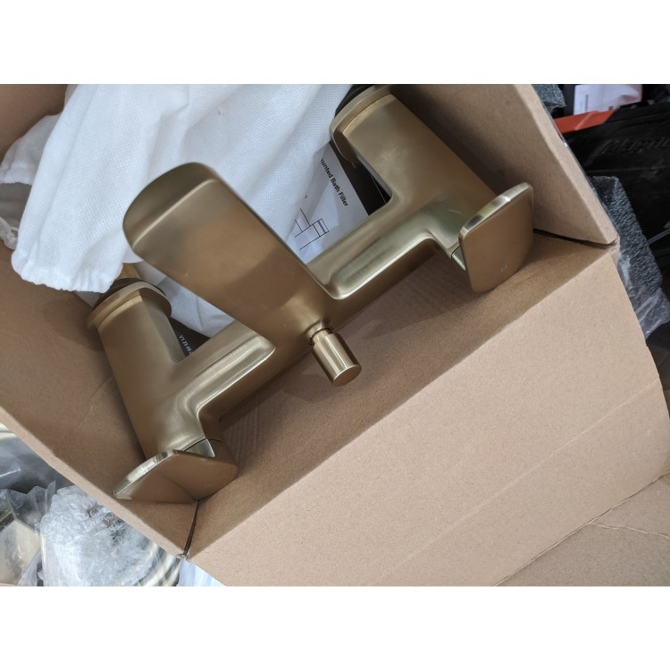 GRADE A2 - Gold Bath Shower Mixer Tap - Meko
