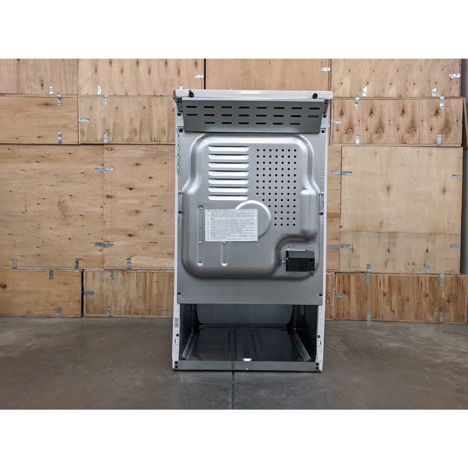 Refurbished Indesit IS5V4KHW 50cm Electric Cooker with Ceramic Hob