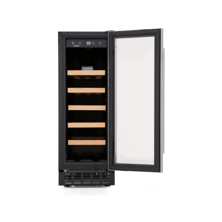 Refurbished CDA FWC304SS Freestanding 20 Bottle Capacity Single Zone Under Counter Wine Cooler Stainless Steel