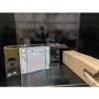 Refurbished Hotpoint PHGC94FLMX 90cm Curved Glass Cooker Hood Stainless Steel