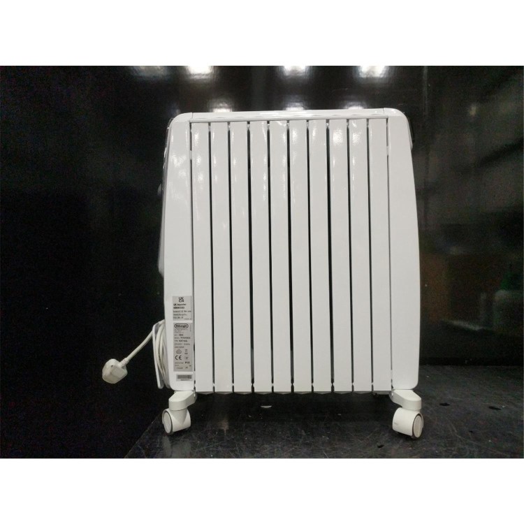 GRADE A5 - DeLonghi Dragon 4 2.5kW Oil Filled Radiator 10 Fin with Digital Display & Increased Radiant Surface - 10 Year warranty 